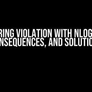 File Sharing Violation with NLog: Causes, Consequences, and Solutions