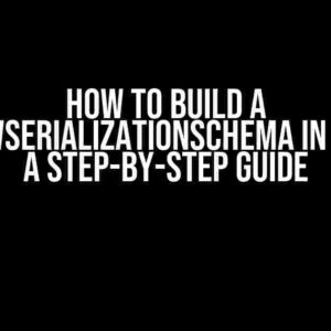 How to Build a JsonRowSerializationSchema in PyFlink: A Step-by-Step Guide